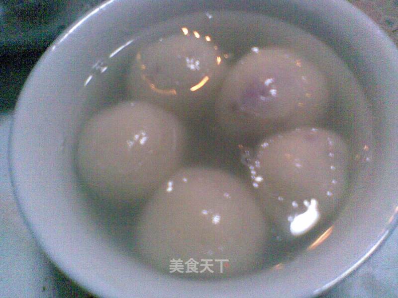 Purple Sweet Potato Dumpling