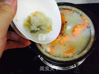 Shrimp and Crab Congee recipe