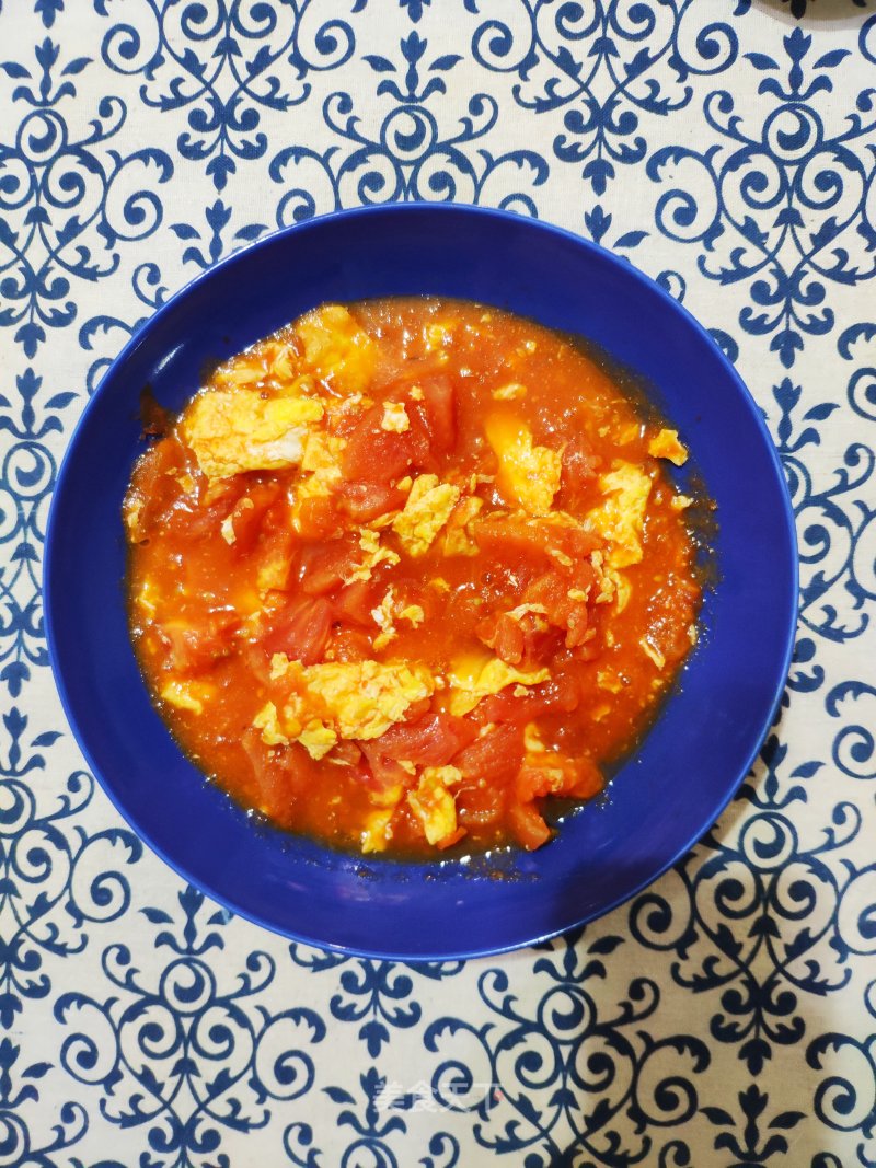 Scrambled Eggs with Tomatoes recipe