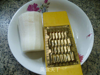 Jellyfish Mixed with Shredded Radish recipe