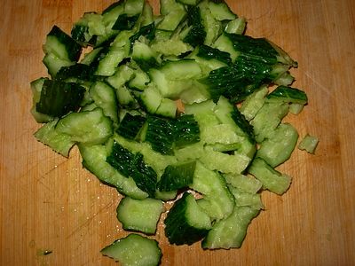 Cold Cucumber and Lotus Root recipe