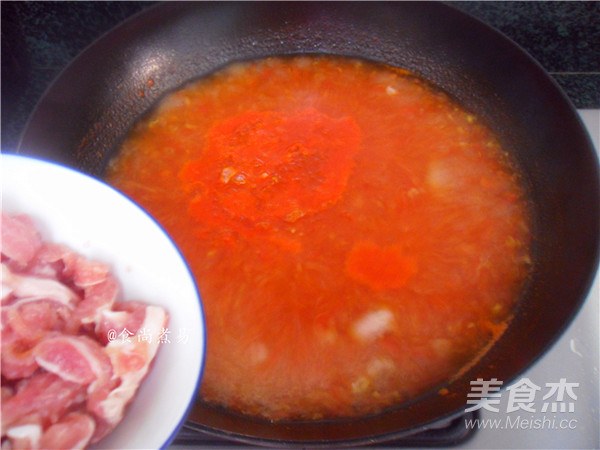 Tomato Pork Soup recipe