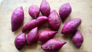 Microwave Roasted Purple Sweet Potato recipe