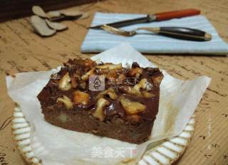 #aca烤明星大赛# Oil-free Low-fat Tofu Banana Brownie recipe