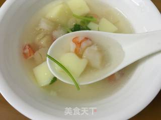 Tofu Soup with Scallops recipe