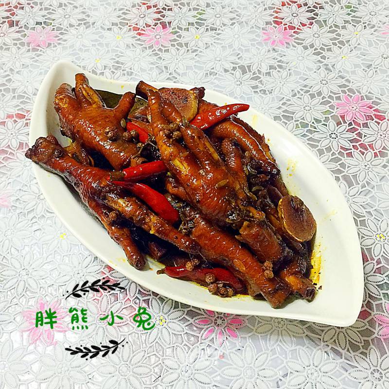 Spiced Chicken Feet recipe