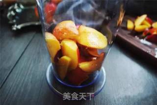 Creamy Yellow Peach Popsicle recipe