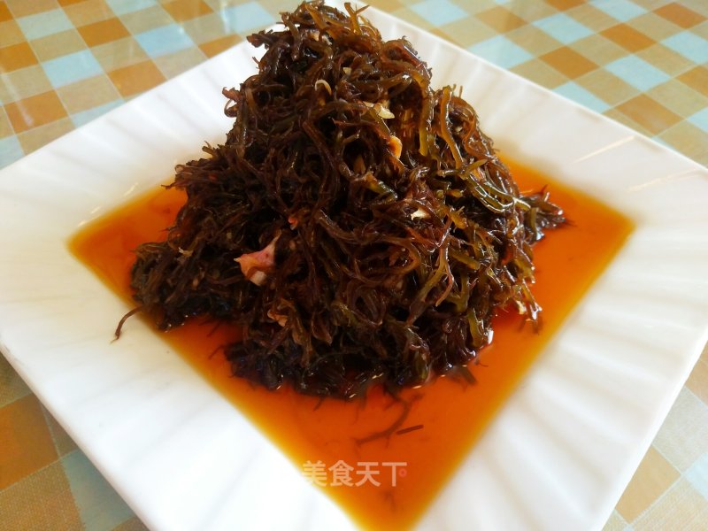 Garlic with Seaweed recipe