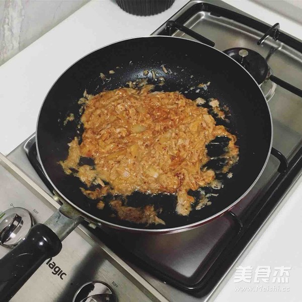 Tuna Kimchi Fried Rice recipe