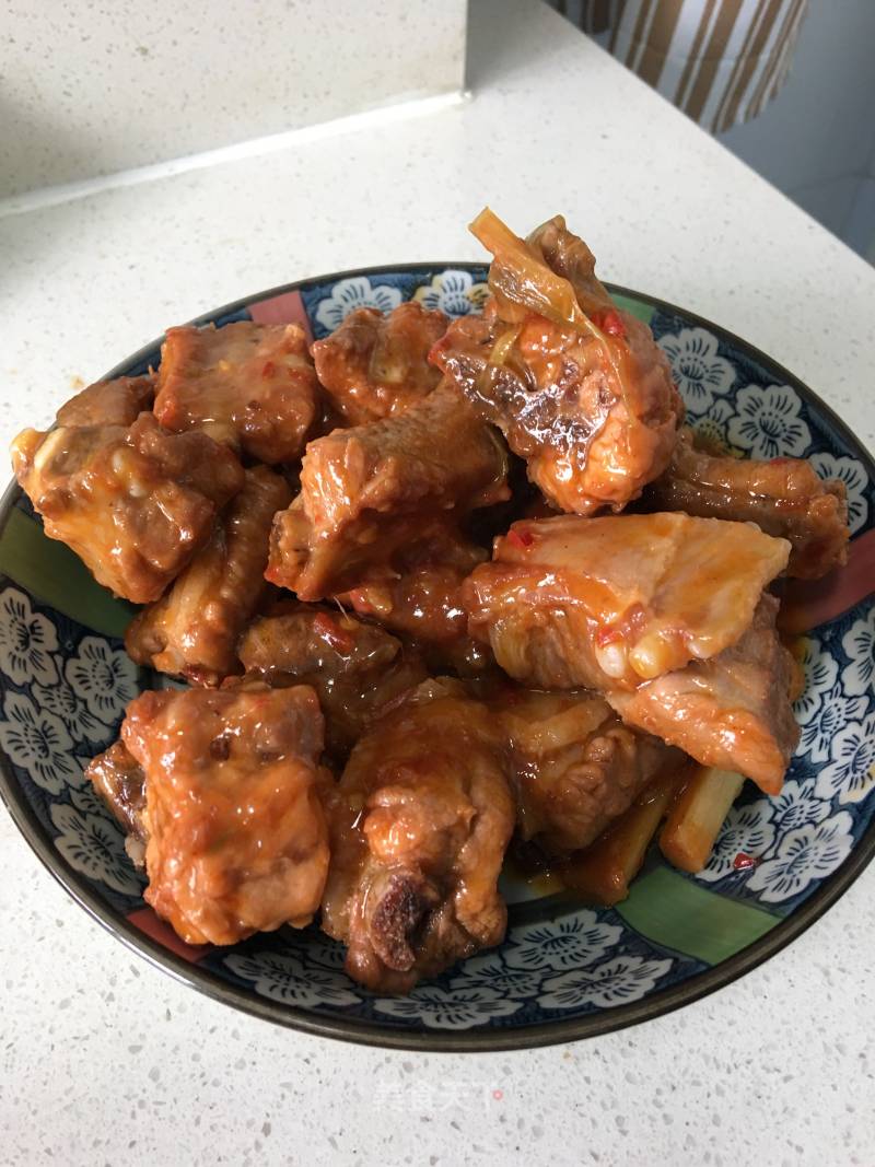 Korean Spicy Sauce Pork Ribs recipe