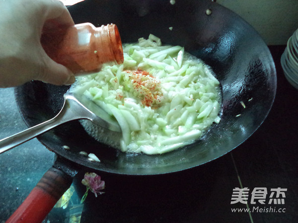 Stir-fried Water Melon recipe