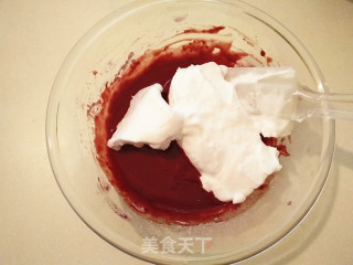 #四session Baking Contest and is Love Eating Festival# Six-inch Red Velvet Chiffon Cake recipe