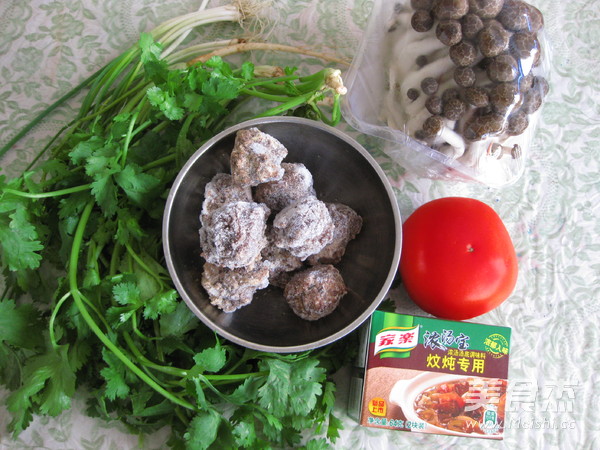 Beef Ball Soup recipe