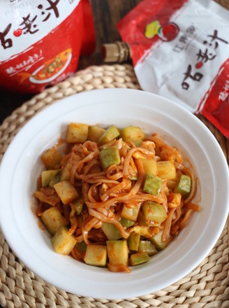 Fried Noodles with Sour Sauce recipe