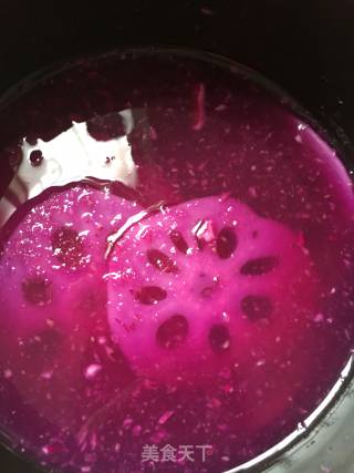 Honey Rouge Lotus Root recipe