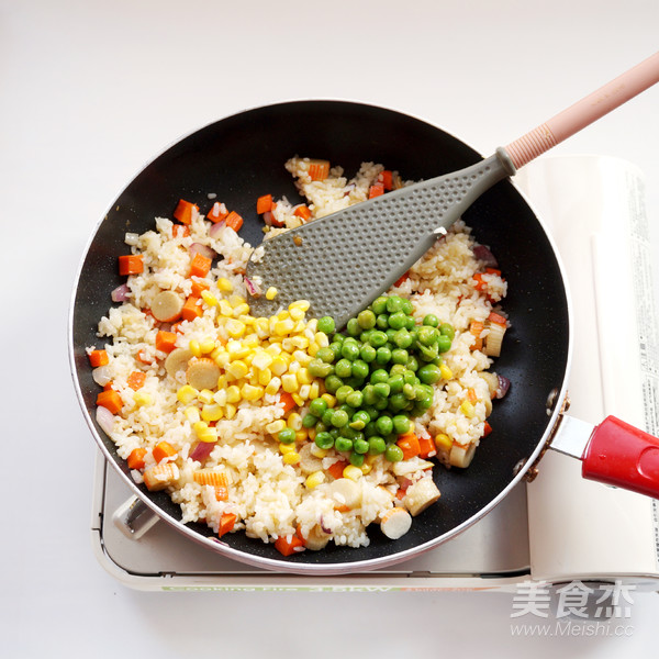 Chobe-pumpkin Thousand Island Fried Rice recipe