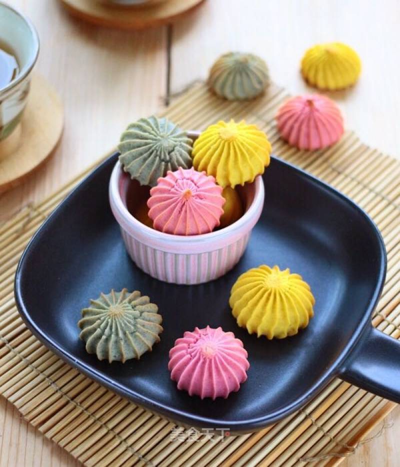 # Fourth Baking Contest and is Love to Eat Festival# Colorful Bean Paste Biscuits recipe