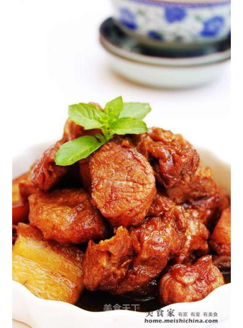 Roasted Pork with Tofu recipe