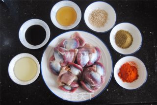 Bbq Duck Gizzards (oven Version) recipe