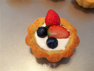 Fluff Marshmallow Fruit Tart 1 Mouth 1 without Waste recipe