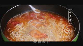 Tomato Shrimp Noodle recipe