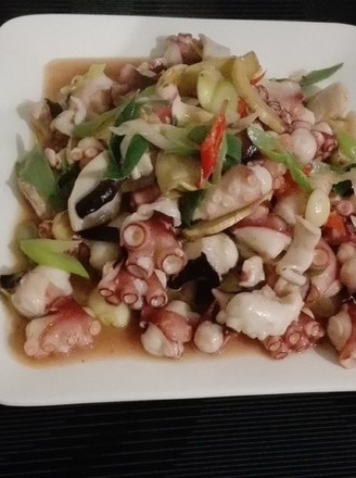 Stir Fried Octopus recipe