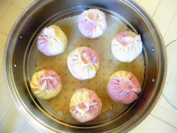 Two-color Buns recipe