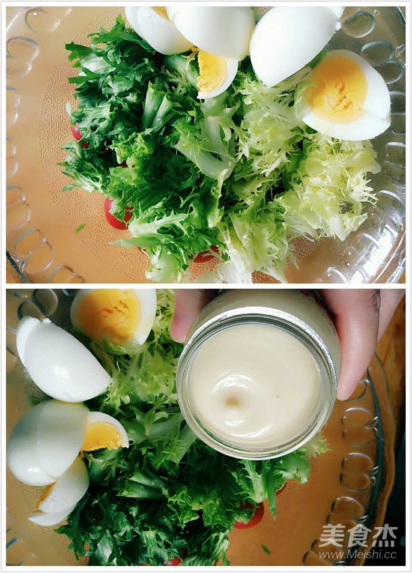 Egg and Vegetable Salad recipe