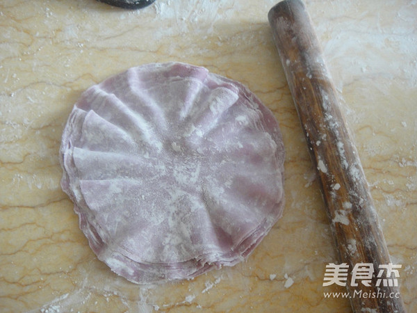 Purple Sweet Potato and Glutinous Rice Shaomai recipe