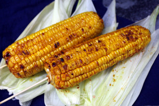 #四sessional Baking Contest and is Love to Eat Festival#roasted Honey-glazed Corn recipe