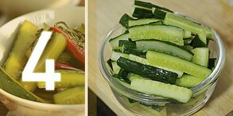 Cold Pickled Cucumber recipe