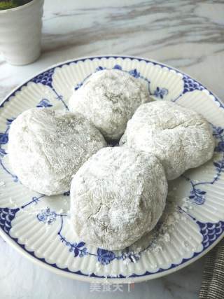#aca烤明星大赛# Bean Paste Mochi Cold Cake recipe