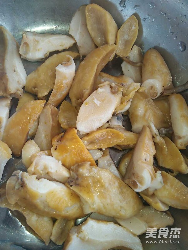 Fake Abalone with Cold Dressing recipe