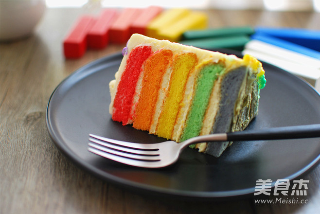 Rainbow Cake recipe