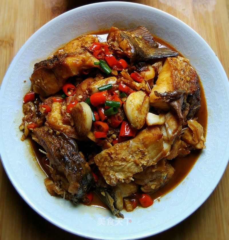 Braised Grass Carp Cubes recipe