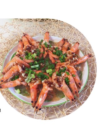 Steamed Shrimp with Garlic Vermicelli recipe