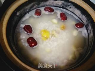 Chestnut Rice Porridge with Red Dates recipe