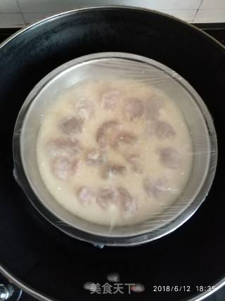 Shrimp Steamed Egg recipe