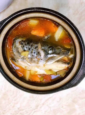 Salmon Head Soup