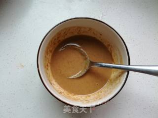 Cowpeas with Sesame Sauce recipe