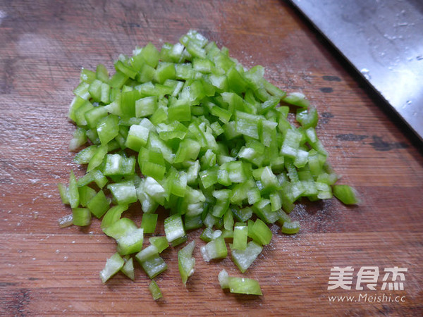 Fried Rice with Beef Sauce and Pepper recipe