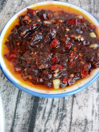 Steamed Radish & Red Pepper Sauce recipe