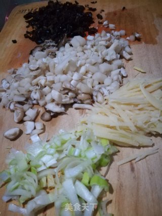Purple Shell Mushroom Noodle recipe