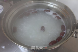 Chinese Yam and Red Date Congee (tonic Qi and Blood) recipe