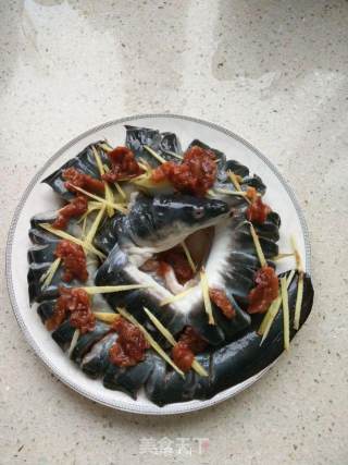 Steamed Eel with Ginger and Sour Plum recipe