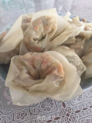 Soup (big Wonton) recipe