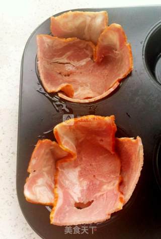 Shuangpin Bacon Baked Egg recipe