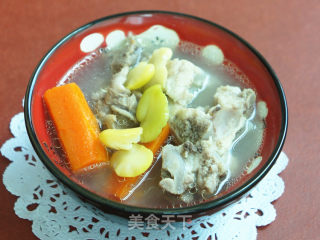 Broad Bean Carrot Bone Soup recipe