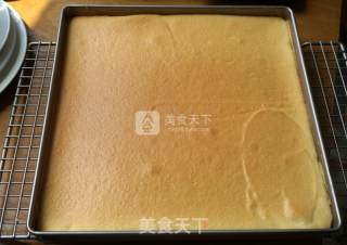 #aca烤明星大赛# Meat Floss Cake Roll recipe