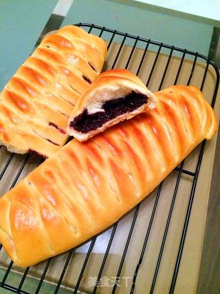 Purple Glutinous Rice Bread recipe